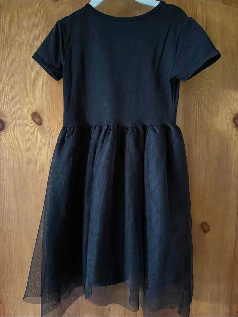 H&M Black Dress with Sparkle Skeleton